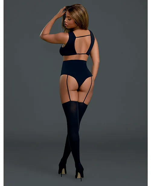 Black Diamond Bodystockings & Playsuits | Cross Vest Teddy Bodystocking Black O/S Black Diamond Bodystockings & Playsuits | Cross Vest Teddy Bodystocking Black O/S
