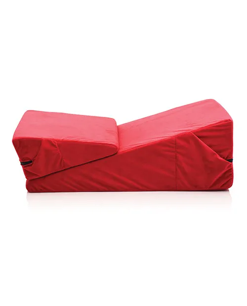 Anal | Love Cushion Set Foam Wedge Pillow Set - Red - XR Bedroom Bliss
