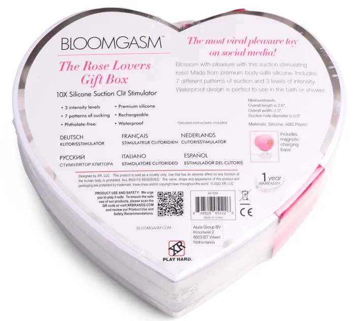 Vibrators | XR Brands The Rose Lover's Gift Box Bloomgasm - Pink