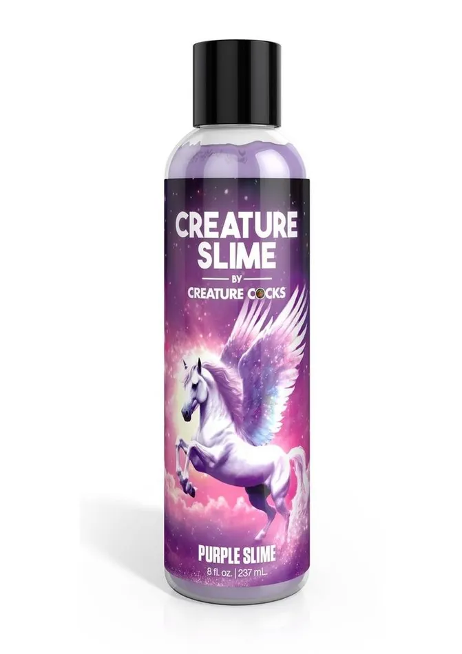 Creature Cocks Vibrators Creature Slime Purple Slime Water Based Lubricant
