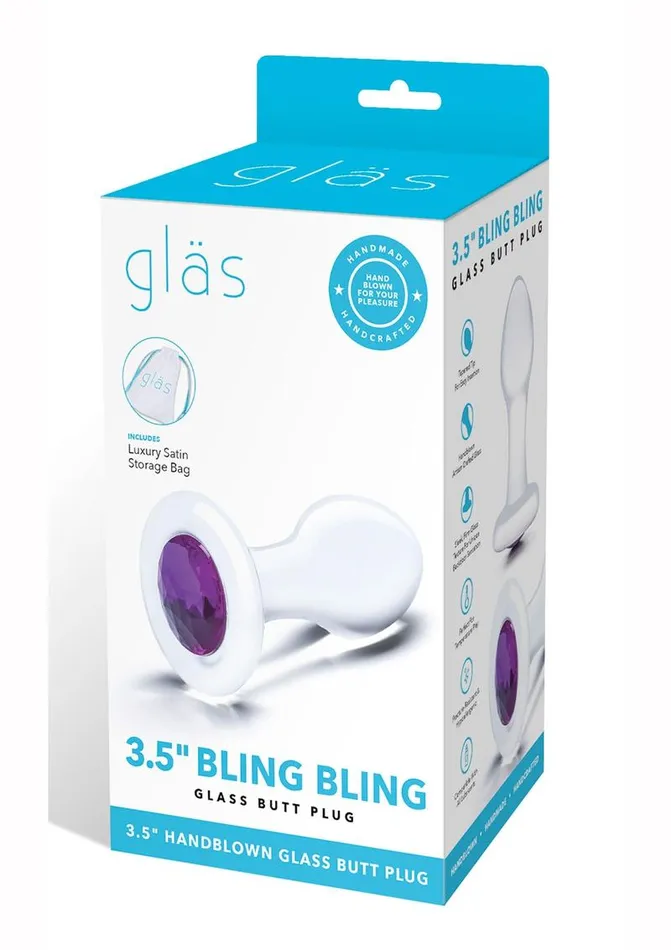 Glas Anal Glas Jewel Anal Plug