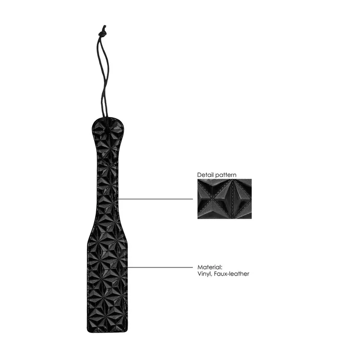 Anal Shots Toys Ouch Black Luxury Paddle Anal Shots Toys Ouch Black Luxury Paddle
