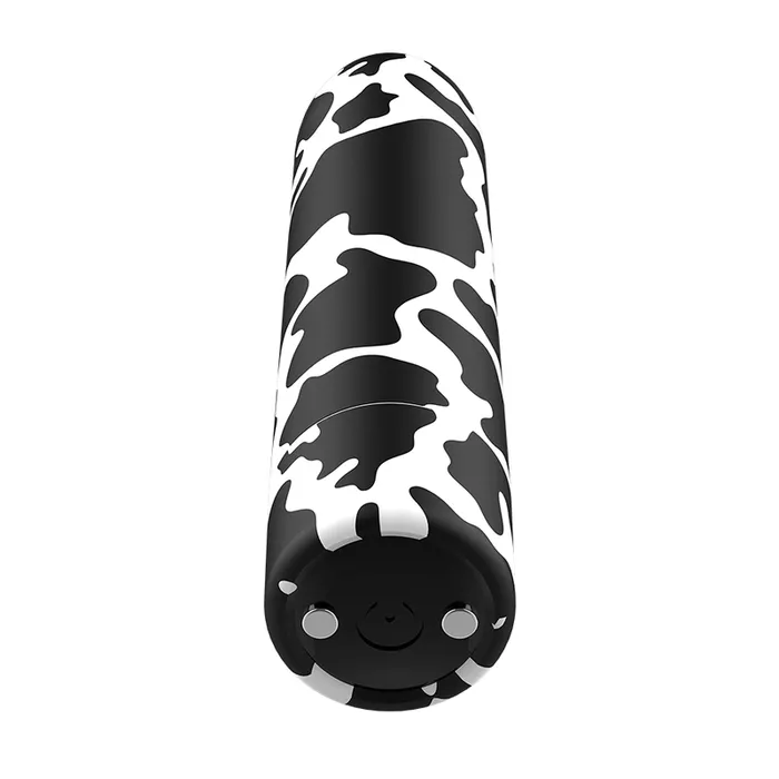 Female Sex Toys Custom Bullets MINI VIBRATORE BULLET RICARICABILE COLORAZIONE MUCCA VIBRATORE TASCABILE SEX TOY
