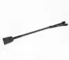 LOVE IN LEATHER Vibrators LOVE IN LEATHER RIDING CROP PURPLE AND BLACK CRO009 PUR