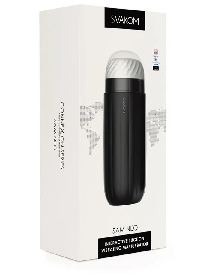 SVAKOM SAM NEO INTERATCTIVE SUCTION MASTURBATOR Svakom Male Sex Toys