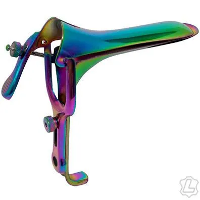 Kookie Intl Rainbow Grave Vaginal Speculum Female Sex Toys