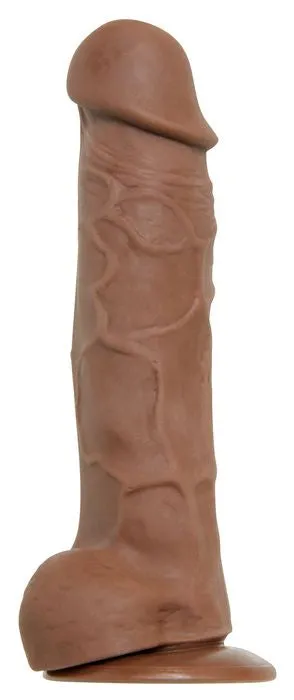 Adam Eve Adams True Feel Cock Brown Evolved Novelties Female Sex Toys