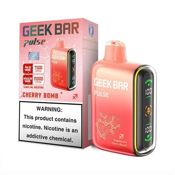 Geek Bar Pulse 15000 Puff Disposable GEEK VAPE Vibrators