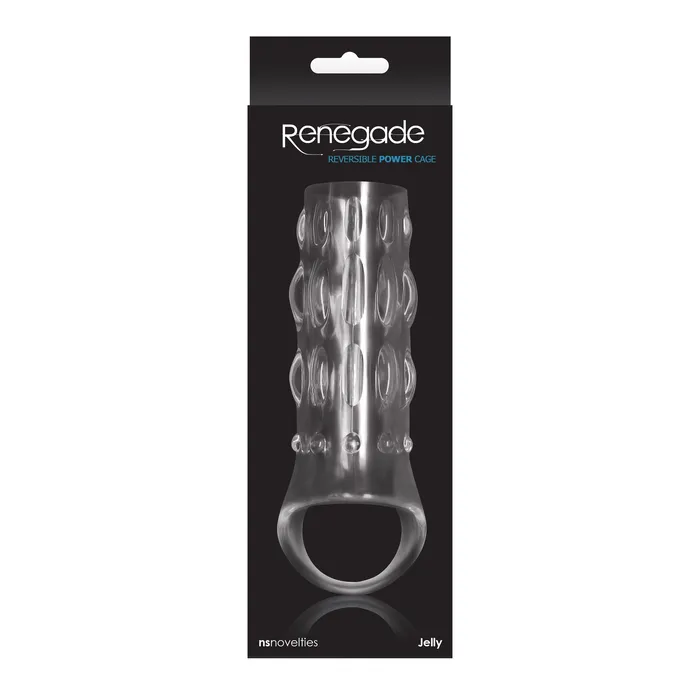 NS Novelties Renegade Power Cage Clear Male Sex Toys