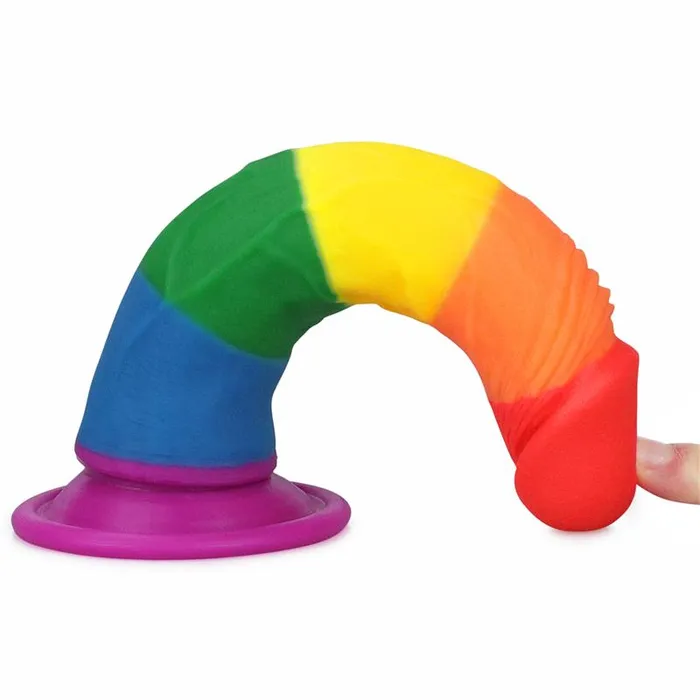Love Cherry Dildos Rainbow Pride Dildo 7