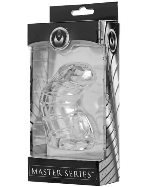 Master Series Detained Soft Chastity Cage Master Series Male Sex Toys