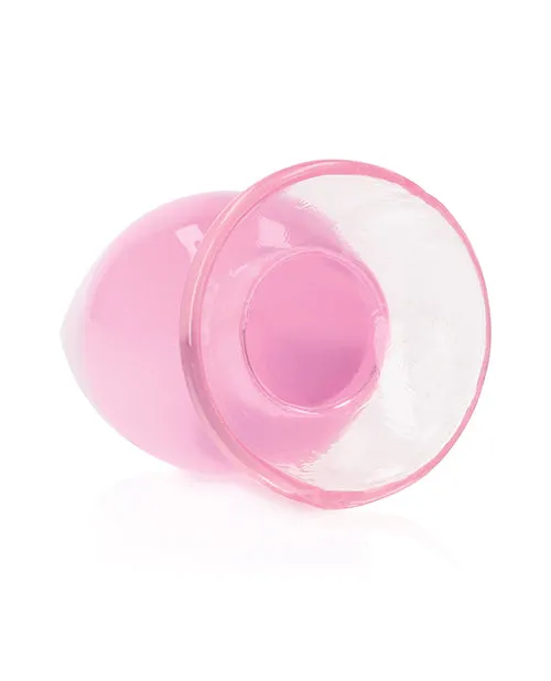 Shots Anal Shots Realrock Crystal Clear Anal Plug
