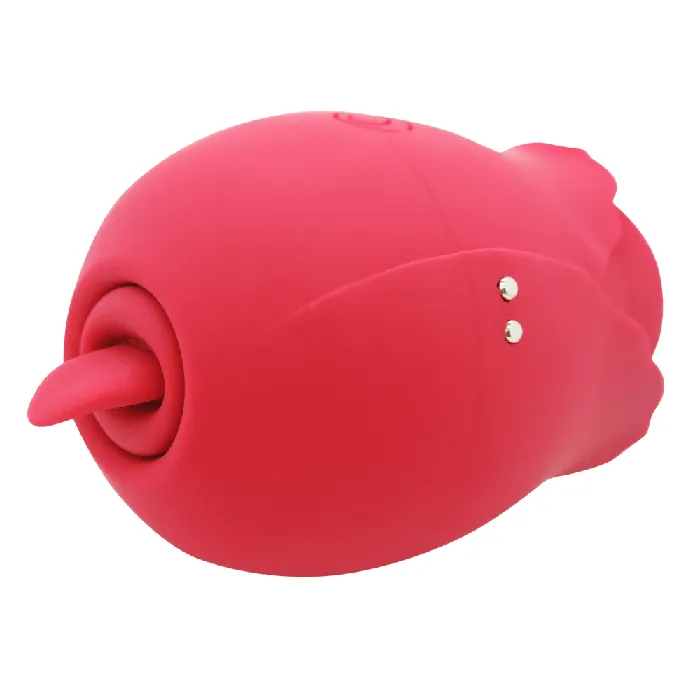 TooTimidcom Female Sex Toys The Rose Vibrator Duo Flickering Tongue Licker Clitoral Air Vibrator