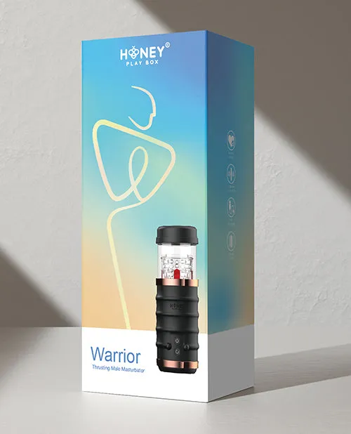 Warrior Auto Thrusting Male Masturbator Honey Play Box Male Sex Toys