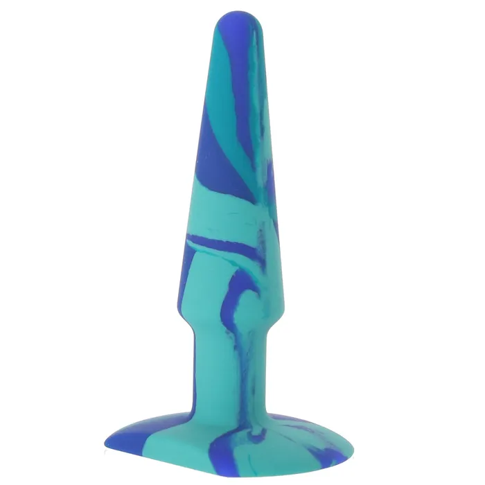 Anal Doc Johnson APlay Groovy 5 Inch Anal Plug in Ocean