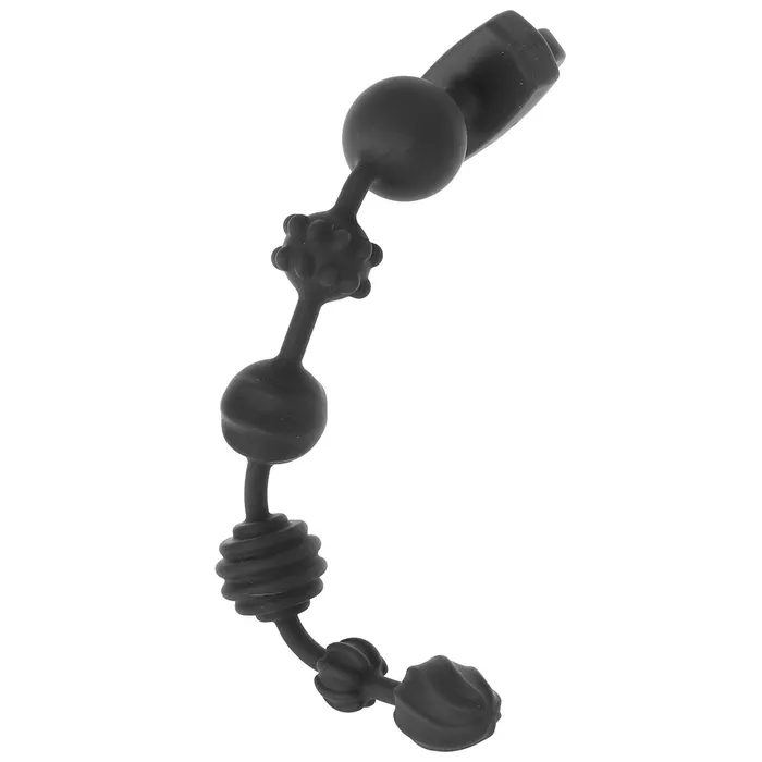 Anal XR Brands Master Series Dark Rattler Remote Anal Bead Vibe Anal XR Brands Master Series Dark Rattler Remote Anal Bead Vibe