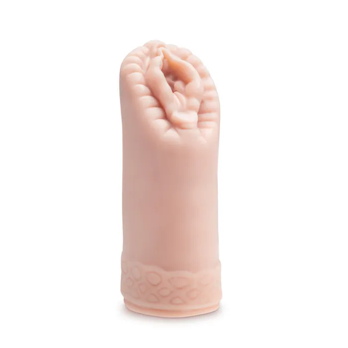 Blush Enlust By Blush Alyssa AI Male Masturbator With Tight Orbed Canal Featuring 5 Pleasure Beads Made With X5 Plus Material Ultra Soft Realistic Vagina Feel Beige Male Sex Toys