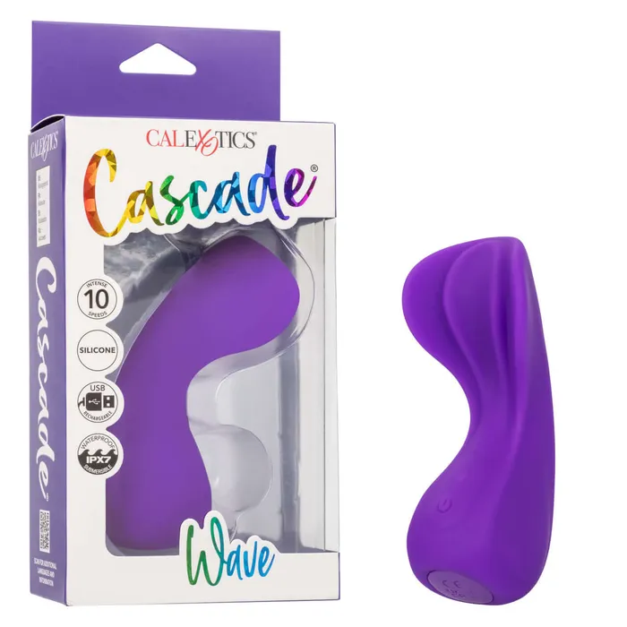 Cascade Wave 10Speed Vibrating Massager Flexible Design BodySafe Silicone California Exotic Novelties Female Sex Toys Cascade Wave 10Speed Vibrating Massager Flexible Design BodySafe Silicone California Exotic Novelties Female Sex Toys