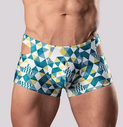 Cut It Out Cutout Mini Short Blue XL Bold LaserCut Design with Supportive Pouch Male Power Lingerie Male Sex Toys Cut It Out Cutout Mini Short Blue XL Bold LaserCut Design with Supportive Pouch Male Power Lingerie Male Sex Toys