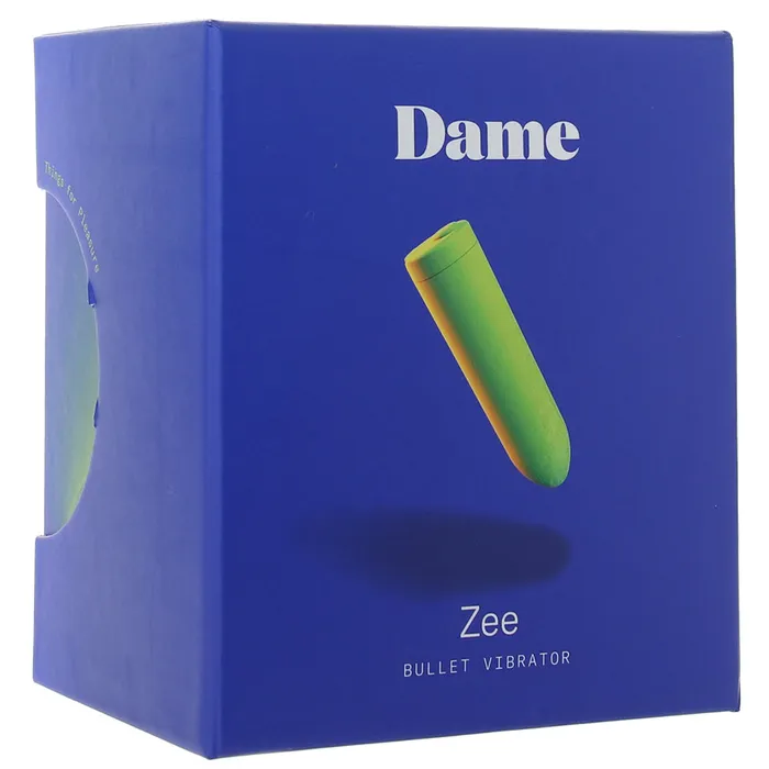 Dame Zee Bullet Vibe in Citrus DAME Products Female Sex Toys