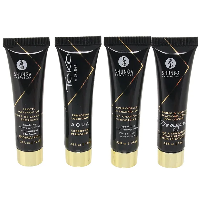 Dildos Shunga Geishas Secret Kit in Strawberry