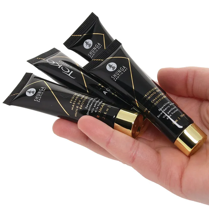 Dildos Shunga Geishas Secret Kit in Strawberry