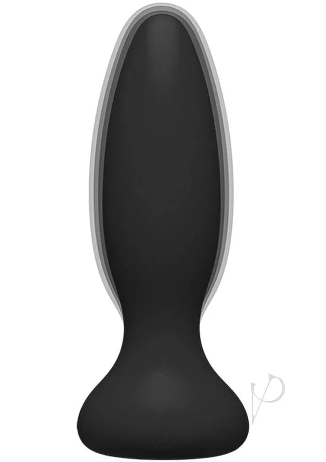 Doc Johnson Enterprises Anal APlay Vibe Adventurous Plug with Remote Black Powerful Vibrations for Anal Pleasure