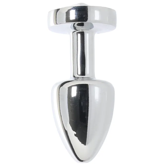 Electric Eel Anal Gemsations 2 Inch Beginners Bling Bling Plug in Silver