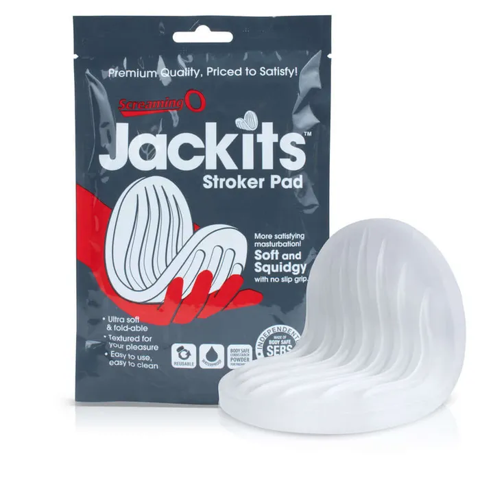 Enhance Your Solo Sessions with the Jackits Stroker Pad by Screaming O Soft Textured and Body Safe Screaming O Male Sex Toys Enhance Your Solo Sessions with the Jackits Stroker Pad by Screaming O Soft Textured and Body Safe Screaming O Male Sex Toys
