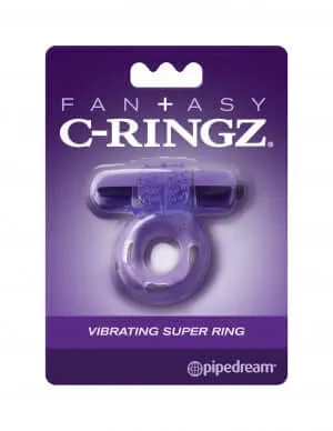 Fantasy CRingz Vibrating Super Ring Purple Enhance Erection Explosive Orgasms Pipedream Products Male Sex Toys Fantasy CRingz Vibrating Super Ring Purple Enhance Erection Explosive Orgasms Pipedream Products Male Sex Toys