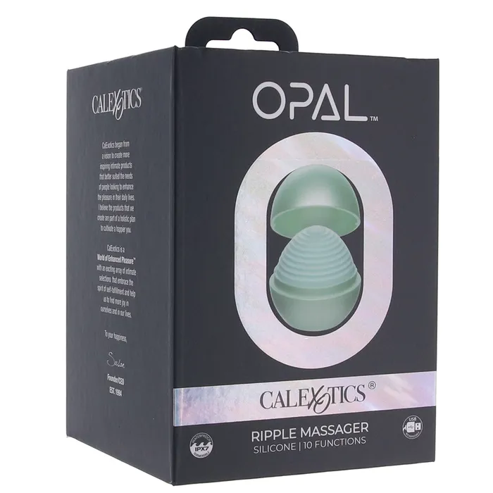 Female Sex Toys CalExotics Opal Ripple Egg Massager