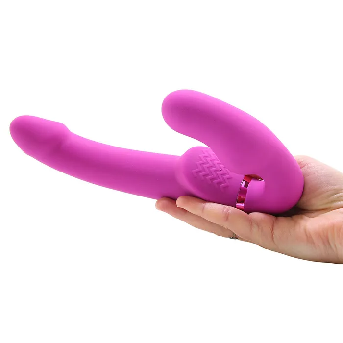 Female Sex Toys XR Brands Evoke Vibrating Inflatable Strapless StrapOn Female Sex Toys XR Brands Evoke Vibrating Inflatable Strapless StrapOn