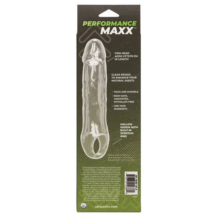 Male Sex Toys CAL EXOTICS Performance Maxx ExtensionClear 65