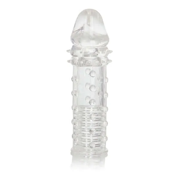 Male Sex Toys Elevate Your Intimate Experience with Apollo Extender Clear Penis Extension California Exotic Novelties