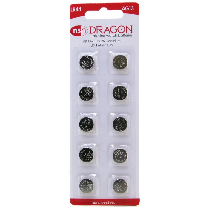 Male Sex Toys ns novelties Dragon Alkaline LR44AG13 Watch Batteries 10 Pack