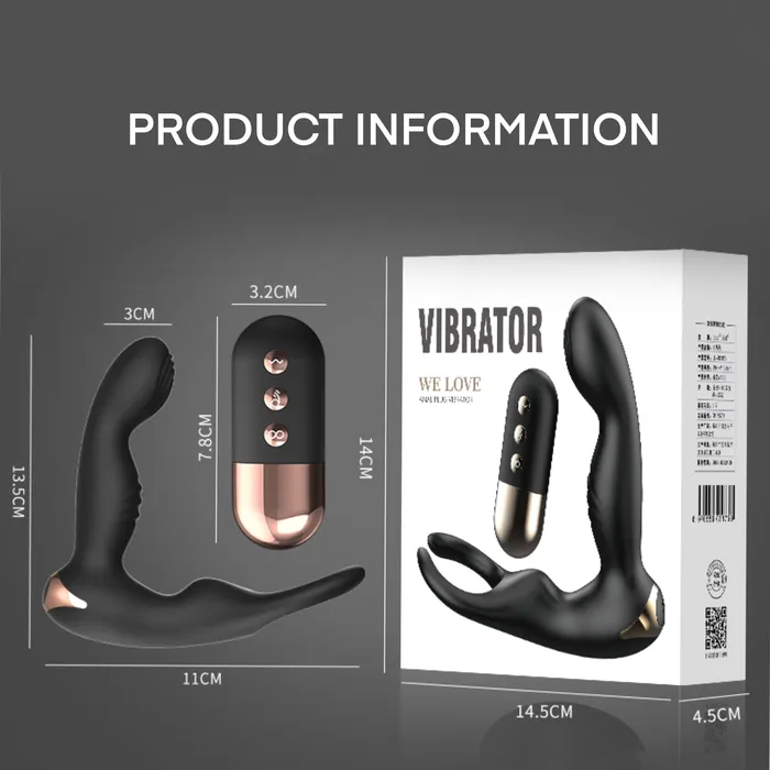 MATURE PRO Male Sex Toys Vibrating Anal Plug MATURE PRO Male Sex Toys Vibrating Anal Plug
