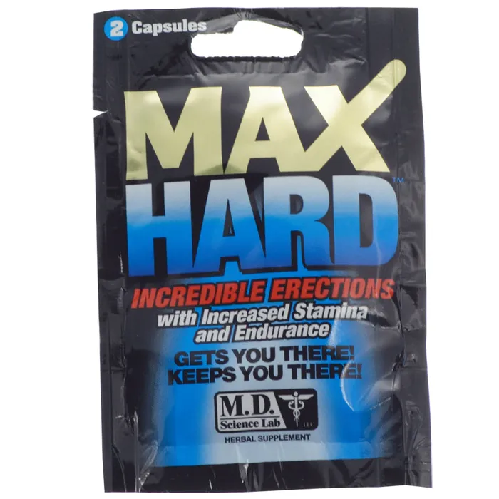 MAX Hard2 Pill Pack MD SCIENCE Male Sex Toys