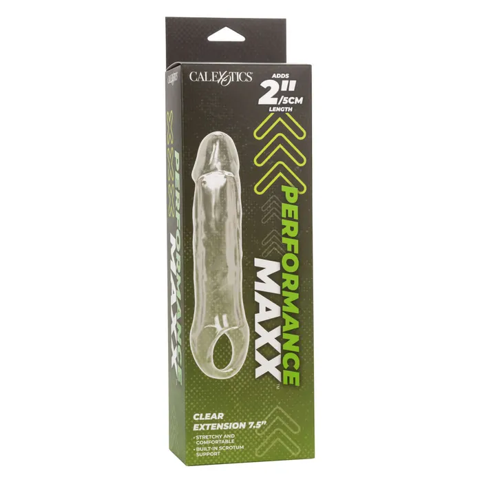 Performance Maxx Clear Extension 75 Enhance Length Girth for Elevated Intimacy by California Exotic Novelties California Exotic Novelties Anal