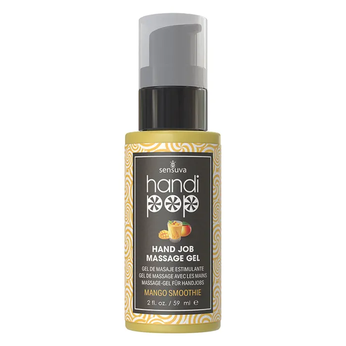 SENSUVA Enhancers Sensuva Handipop Edible Massage GelMango Smoothie 2oz