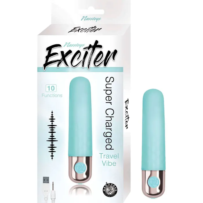 Vibrators Nasstoys Exciter Travel Vibe Aqua