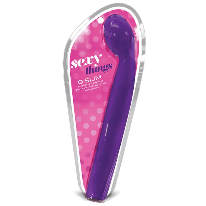 Vibrators Sexy Things Slim G VibePurple 85 BLUSH