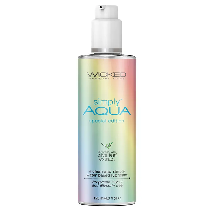 WICKED Couples Simply Aqua Special Edition Lube 4oz120ml
