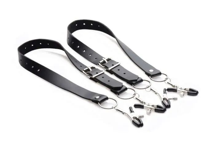 XR Brands Male Sex Toys Intensify Your Kink XR Brands Master Series Labia Spreader Straps