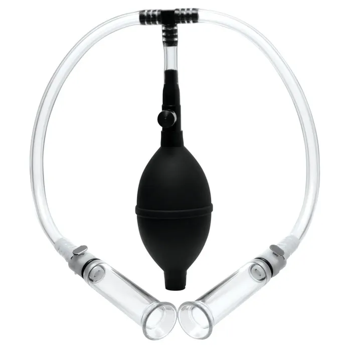 Female Sex Toys XR Brands Size Matters Nipple Pumping System With Detachable Cylinders Female Sex Toys XR Brands Size Matters Nipple Pumping System With Detachable Cylinders