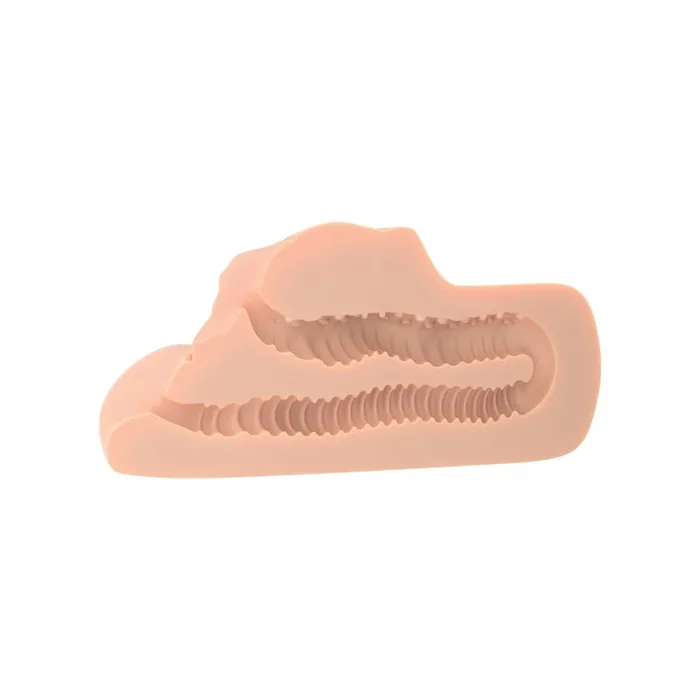 Pipedream Male Sex Toys Perfect Pussy Double Stroker Flesh Pipedream Male Sex Toys Perfect Pussy Double Stroker Flesh